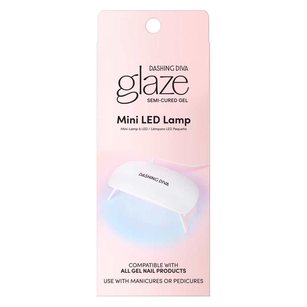 Dashing Diva White Mini LED Lamp